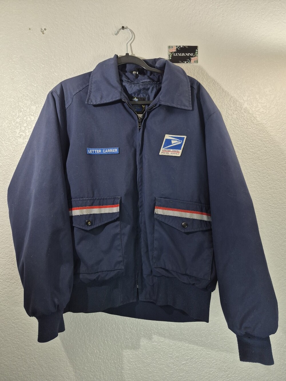 United States Postal Service Bomber Jacket Mens For Sale